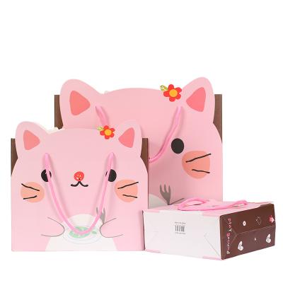 China Recyclable Customize Paper Bags With Your Own Logo Paper Gift Suitcase for sale