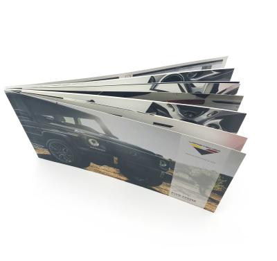 China Custom Advertising Brochure Car Catalog Catalog Design and Printing for sale