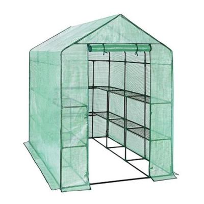 China Easily Assembled Portable Small Household Greenhouse Plastic Sheet Heat Preservation for sale