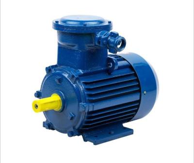 China YB2/YB3/YBK3 series three phase asynchronous motor waterproof for coal mine with cast steel for sale