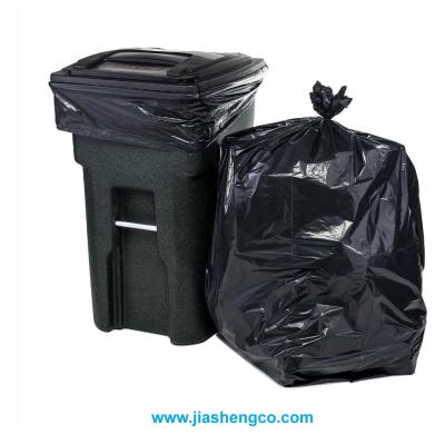 China Eco - Friendly All Sizes Plastic Disposable Garbage Bag Trash Can Garbage Bag for sale