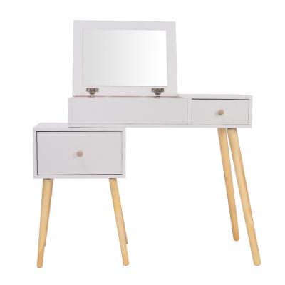 China Modern top sale guaranteed quality bedroom furniture makeup dresser dressing table with mirror for sale