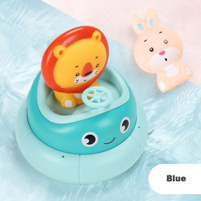 China Hot Selling Bath Toy Battery Operated Electric Motorized Amazon Bath Spinner Toy With Rotating Baby Shower Toys 0 6 Months for sale