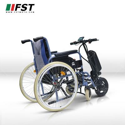 China Hot selling passenger handcycle 36V250W three wheel electric wheelchair tricycle for disability for sale