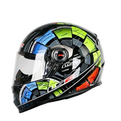 China Road Motocycle Helmet Cool Factory Outlet High Quality Full Face ABS Waterproof Motorcycle Helmet for sale