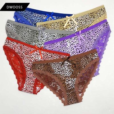 China Wholesale Antibacterial Print Women's Leopard Triangle Underwear Cotton Women's Triangle Underwear Panties for sale