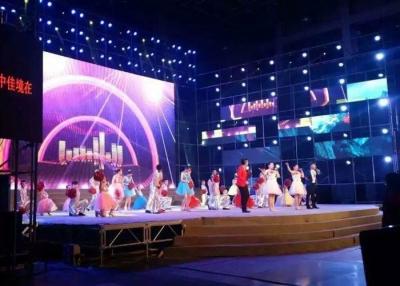 China Super Thin High Brightness Waterpoof Led Display , Outdoor Rental Stage Led Screen For Event for sale