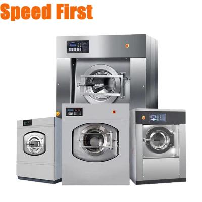 China 15-30Kg Hospital Laundry Machine Automatic Washer Extractor Dryer Industrial Laundry Washing Equipment With Price 1033*1050*1650mm for sale