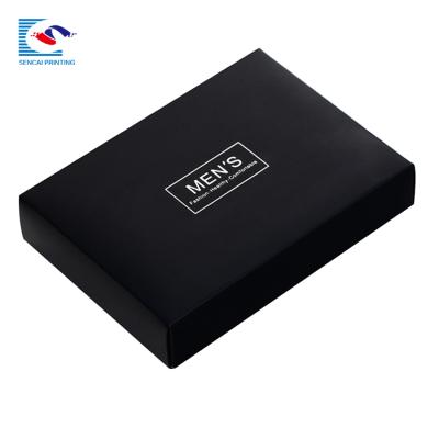 China Custom Handmade Custom Foldable Paper Box For Mens Clothing Jars T-shirt Packaging for sale