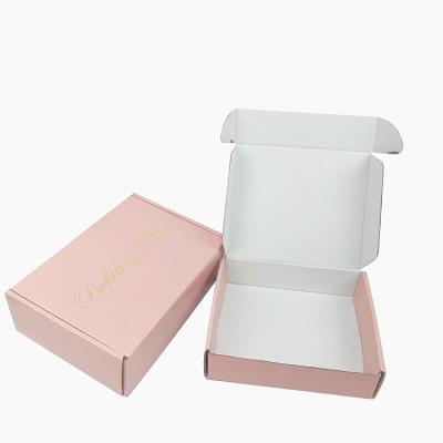 China Logo Printed Recyclable Folding Paper Case Customized Luxury Recyclable Corrugated Packaging Box For Tissue for sale