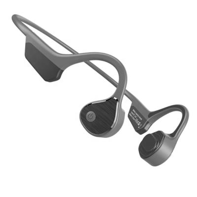 China 2021 Waterproof IPX7 OEM ODM Head Phone Bone Conduction Earphone Amazon New Gray Blue Wireless Earbuds Simple for sale