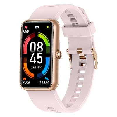 China 2021 Wifi Blood Oxygen Heart Rate Monitor Smart Watch Lady Men's APP ROHS Smart Wrist Watch X38 L16 for sale