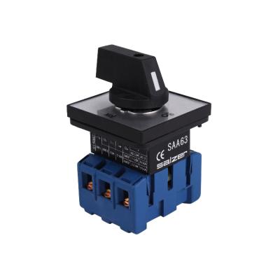 China SALZER SA16 2-1 OFF-ON 2 position rotary switch (TUV, CE and CB approved) for sale