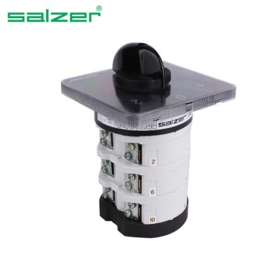 China Salzer SAB75 1-0-2 Rotary 3Position 75A 3Pole Switch Change Above CE Approved SAB75 1-0-2 Switch for sale