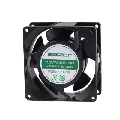 China Building Material Stores SALZER PD90B-220 AC FAN 92X92X25MM AXIAL BALL BEARING for sale