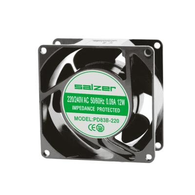 China Construction Material Stores SALZER PD83B-220 AC FAN 80X80X38MM AXIAL BALL BEARING for sale