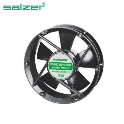 China Hotels SALZER PD220B-220 Round Fans 220VAC Dia220x61mm Axial Ball Bearing Industrial (TUV, CE Approved) for sale