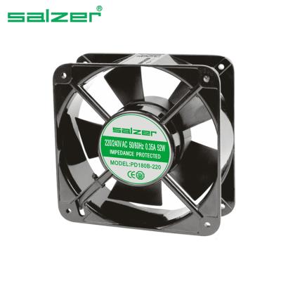 China Industrial Ball Bearing 180x180x61mm (TUV Building Material Stores SALZER PD180B-220 AC Axial Fan Motor Fan Exhaust Fan CE) for sale