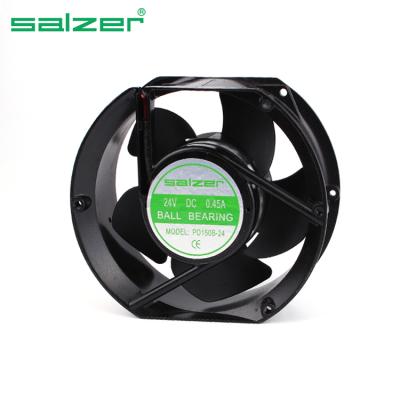 China Building Material Stores Salzer DC Axial Fan PD157B-24 24V 172X150X51MM for sale