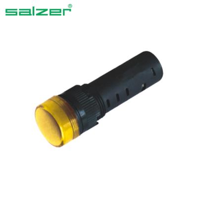 China Controller Salzer CE PL16-16F Ignition Led 6 Pilot Lamp, Indicator Light, -380V Volt AC Signal Lamp 16mm Led for sale