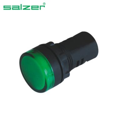 China Material is anti fire Salzer PL16-22D diameter 22mm indicator light, LED pilot light, signal light 220V (TUV CE and CB approved) for sale