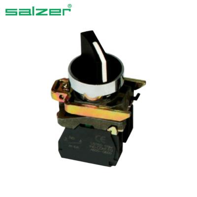 China Salzer SA22-BD25 NO+NC 2 position selector on push button switches (TUV, CE and CB approved) SA22-BD25 for sale