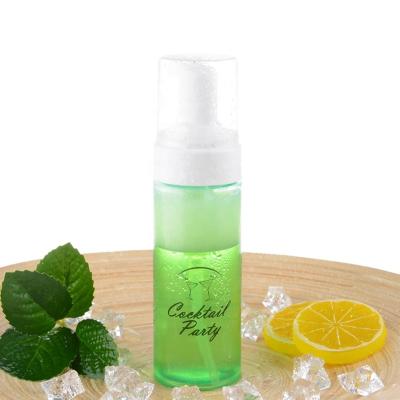 China Anti-Wrinkle OEM Private Label Mint Carbonic Acid Skin Care Anti Wrinkle Face Hydration Nourishing Deep Cleansing Wash for sale