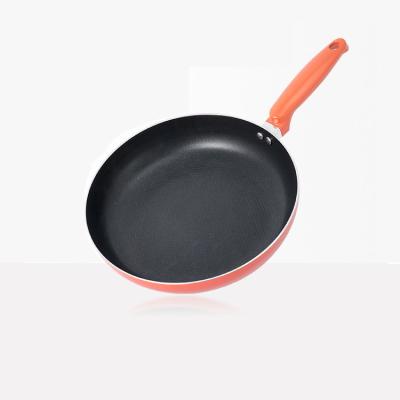 China China Factory Price Copper Kitchen Dust Sustainable Sauce Non Stick Squat Wok Cast Iron Cooking Cake Frying Dishes Pan for sale