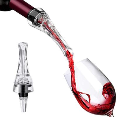 China Quickly Aerating Plastic Whiskey Wine Glass Gun Globe Decanter Centrifuge Set Quickly Aerating for sale