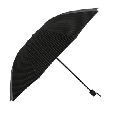 China Minimalist Customized Manual Operation Triple Folding UV Protection Umbrella Sunny And Rainny Day for sale