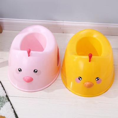 China Baby Training Chick Cartoon Baby Toilet Care with anti-skid base to protect the baby for sale