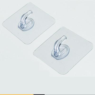 China Wholesale Minimalist Transparent Sucker Wall Cup Suction Adhesive Hooks Hanger for sale