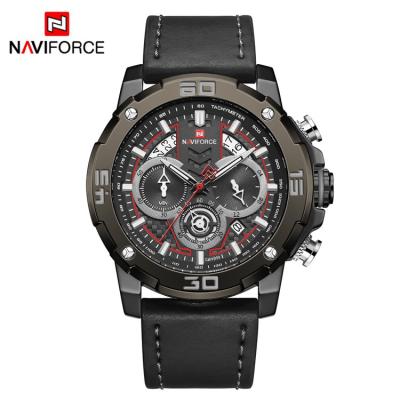 China Wholesale NAVIFORCE 9175 Automatic Date Brand LED Quartz Electronic Wristwatches Dual To Show OEM Analog-Digital Waterproof Male Wristwatches for sale