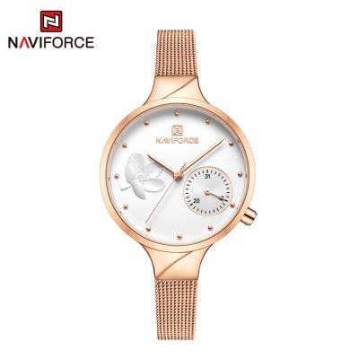 China New Date NAVIFORCE 5001S 2020 Automatic Women Watches Luxury Fashion Casual Lady Waterproof Wristwatches Original Factory for sale