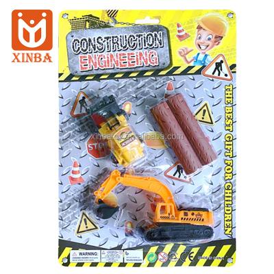 China Factory Custom Hot Selling Toddler Construction Vehicles Push Car Engineering Toy Set For Kids 61301-1 for sale