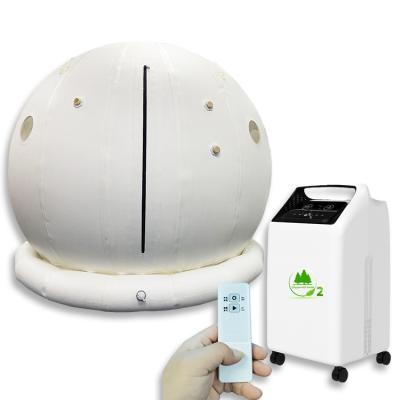 China WD-6 Portable Soft Type Ball Style Hyperbaric Oxygen Chamber For Heather Care 2200*1900mm for sale