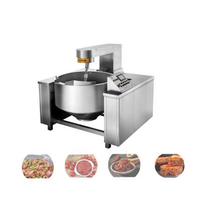 China Meat Processing Plants Ce Approved Rice Jam Cooking Machine 60 Gallon Natural Gas Tipping Steam Kettle for sale