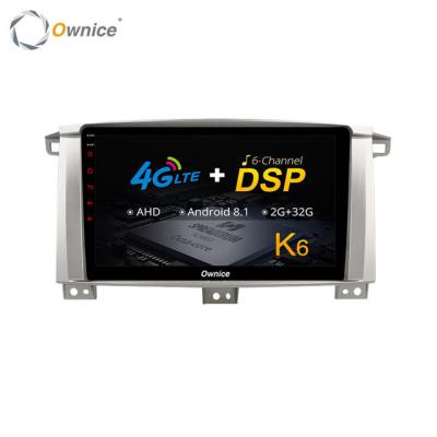 China Capacitive Screen LCD Car Radio/DVD Player/Bluetooth/TV/Built-in GPS Toyota Tuner For Toyota Land Cruiser Prado 2005 2006 2007 for sale