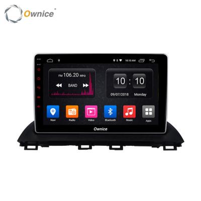 China Capacitive Screen/TV/Built-in GPS Car Multimedia System Media Radio/DVD Player Mazda3 Tuner/DVD For Mazda 3 2014 2015 2016 2017 for sale