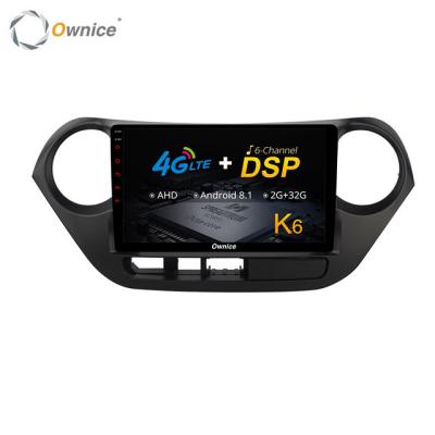 China Ownice Android 9.0 Car Multimedia Player GPS Navigation DVD Player For Hyundai i10 9