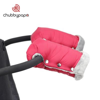 China Designed to fit all major brands pram winter hand sleeve wholesale baby carriage products stroller warmer waterproof antifreeze gloves for sale