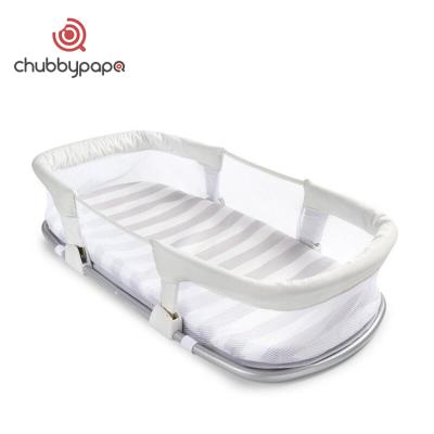 China Portable Designed Folding Baby Crib OEM Sleeper Baby Hutch Dock Infant Newborn Travel Cradle for sale