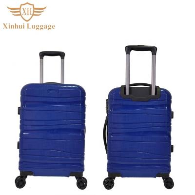 China PP China Hand Zipper Travel Trolley Luggage PC 100% Bag Sizes Case for sale