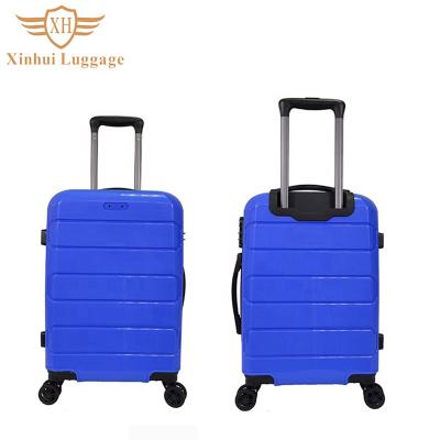 China Wholesale 24 Travel Luggage and Travel Trolley Bag Case PP Hardside Hard Bottom Luggage for sale