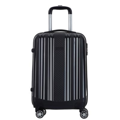 China Cheapest design 4 wheel pp spinner factory price new pp luggage set for sale