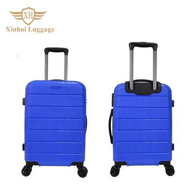 China Fashionable Custom PP Suitcase Cases Moving Bags Trolley Business Luggage Sets Bag for sale