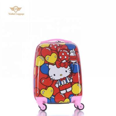 China PC Girls Trolley Luggage For Stylish School Kids Rolling Travel Luggage Bag for sale