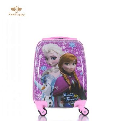 China PC Children Trolley Suitcase Bag Kids Cartoon Luggage Rolling Case for sale