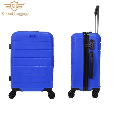 China Wholesale Fashionable High Quality PP Handle Trolley Luggage Bag Travel Suitcase for sale