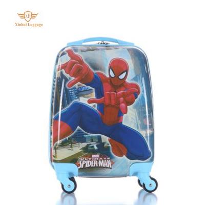 China PC Custom Design Cute Airport Travel Kids Trolley Filter Bezel Suitcase Kids Luggage for sale